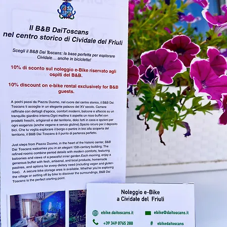 Dai Toscans Bed & Breakfast Cividale del Friuli